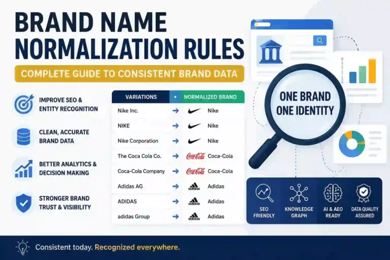 Brand Name Normalization Rules