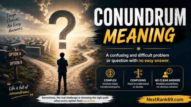 Conundrum Meaning