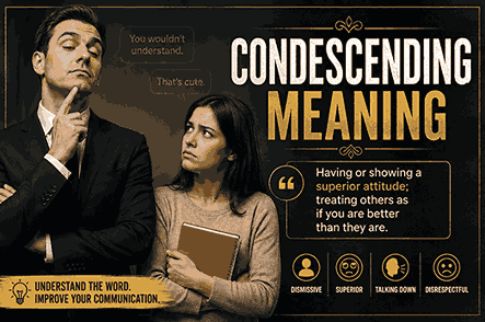 Condescending Meaning