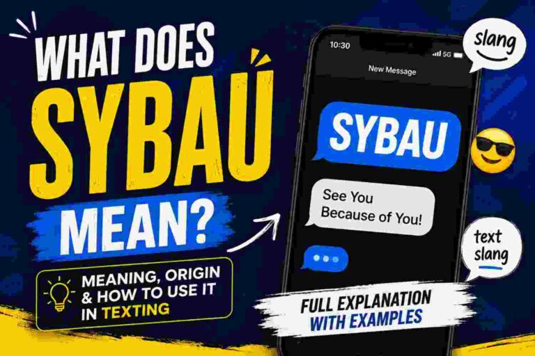 What Does SYBAU Mean