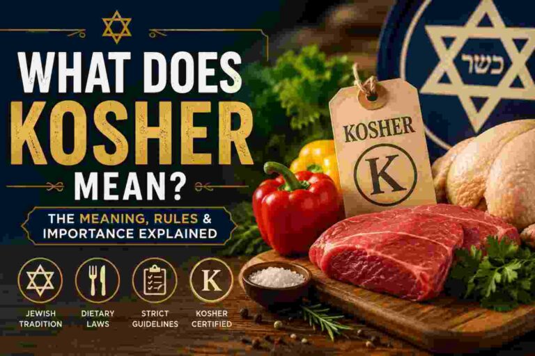 What Does Kosher Mean
