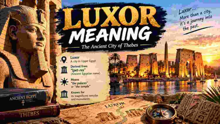 Luxor Meaning: The Ancient Egyptian City of Thebes