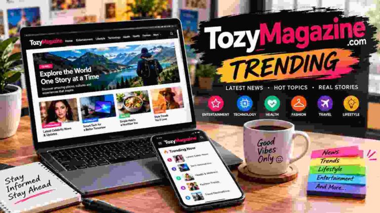 TozyMagazine.com trending topics featuring news, technology, health, fashion, travel, and lifestyle